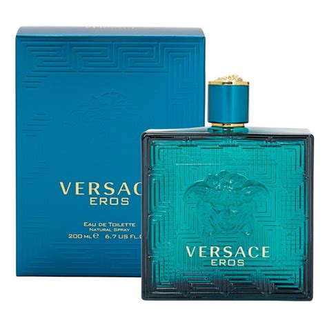 versace eros 200ml edt spray